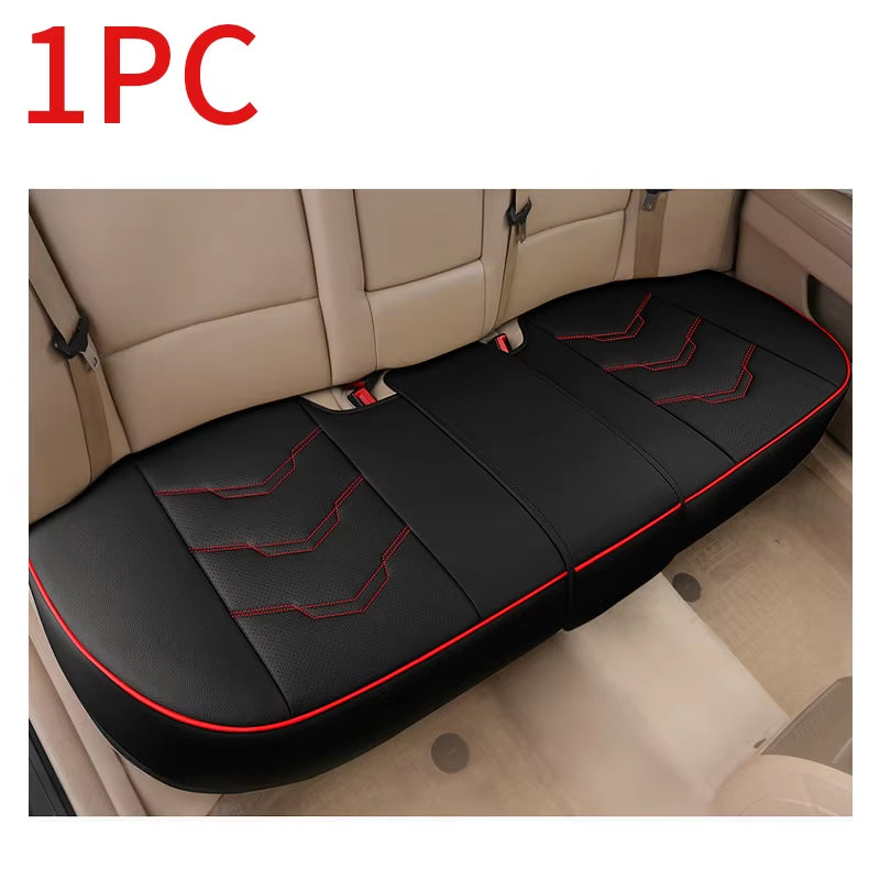 Luxury Car Seat Cover PU Leather Seat Cushion Covers Universal Auto Interior Seats Protection Pad Mat Four Seasons