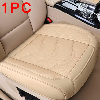 Luxury Car Seat Cover PU Leather Seat Cushion Covers Universal Auto Interior Seats Protection Pad Mat Four Seasons
