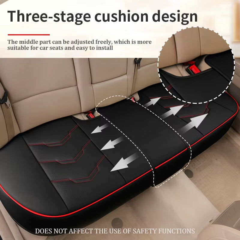 Luxury Car Seat Cover PU Leather Seat Cushion Covers Universal Auto Interior Seats Protection Pad Mat Four Seasons