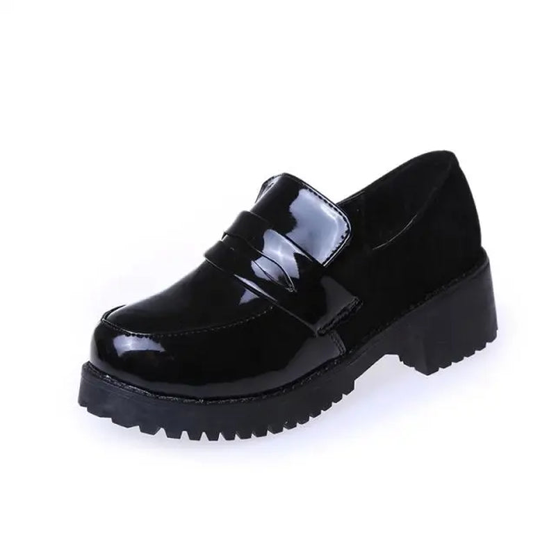 Japan Style Student Shoes Girly Girl Lolita JK Uniform Shoes Women Loafer Low Heels Casual Shoes