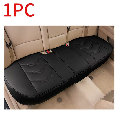 Luxury Car Seat Cover PU Leather Seat Cushion Covers Universal Auto Interior Seats Protection Pad Mat Four Seasons