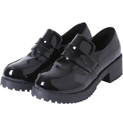 Japan Style Student Shoes Girly Girl Lolita JK Uniform Shoes Women Loafer Low Heels Casual Shoes